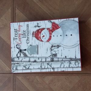Christmas snowman wall decor
